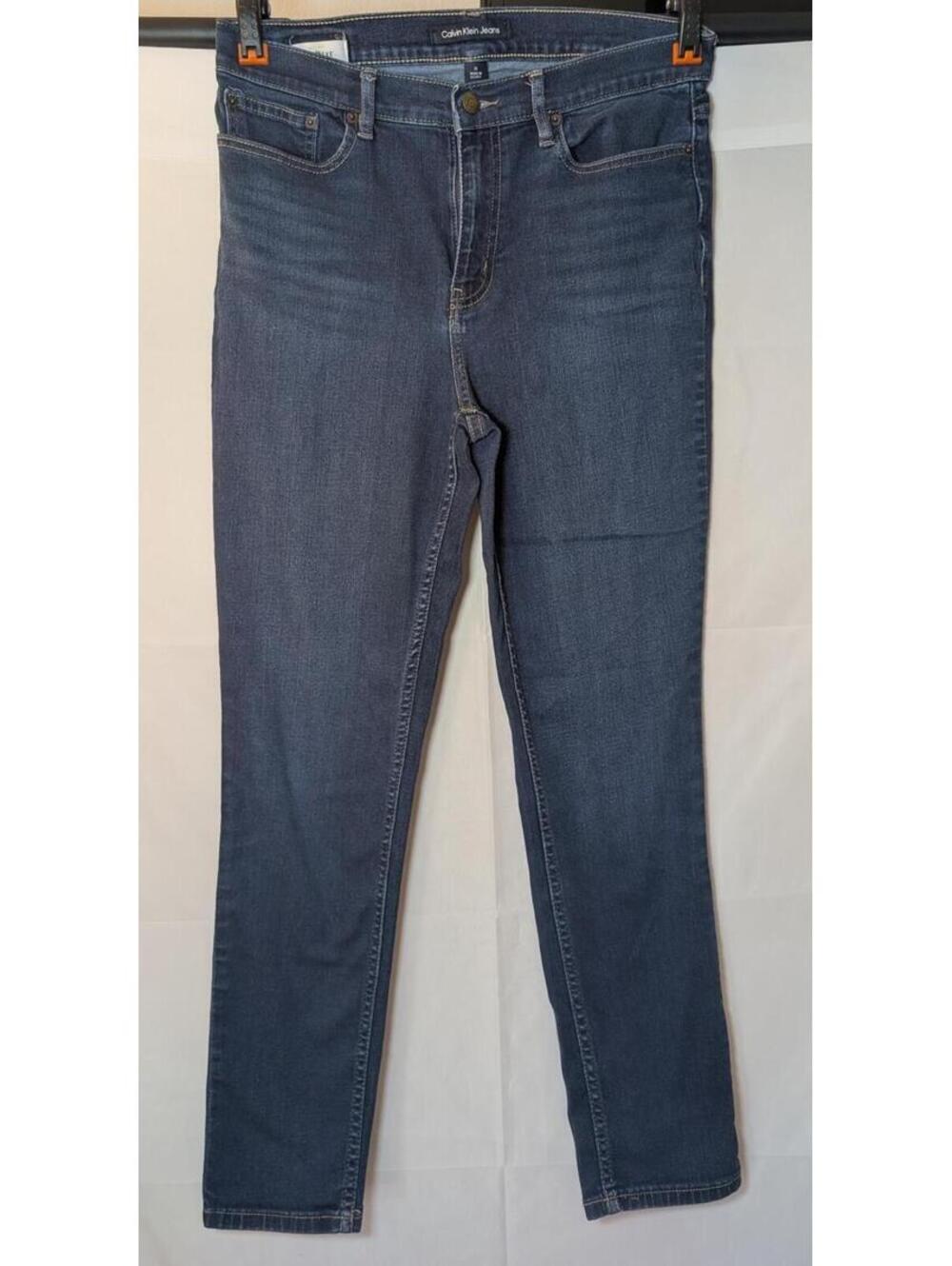 Stylish Calvin Klein Jeans - Blue Denim Skinny Fit Women's Size 12
